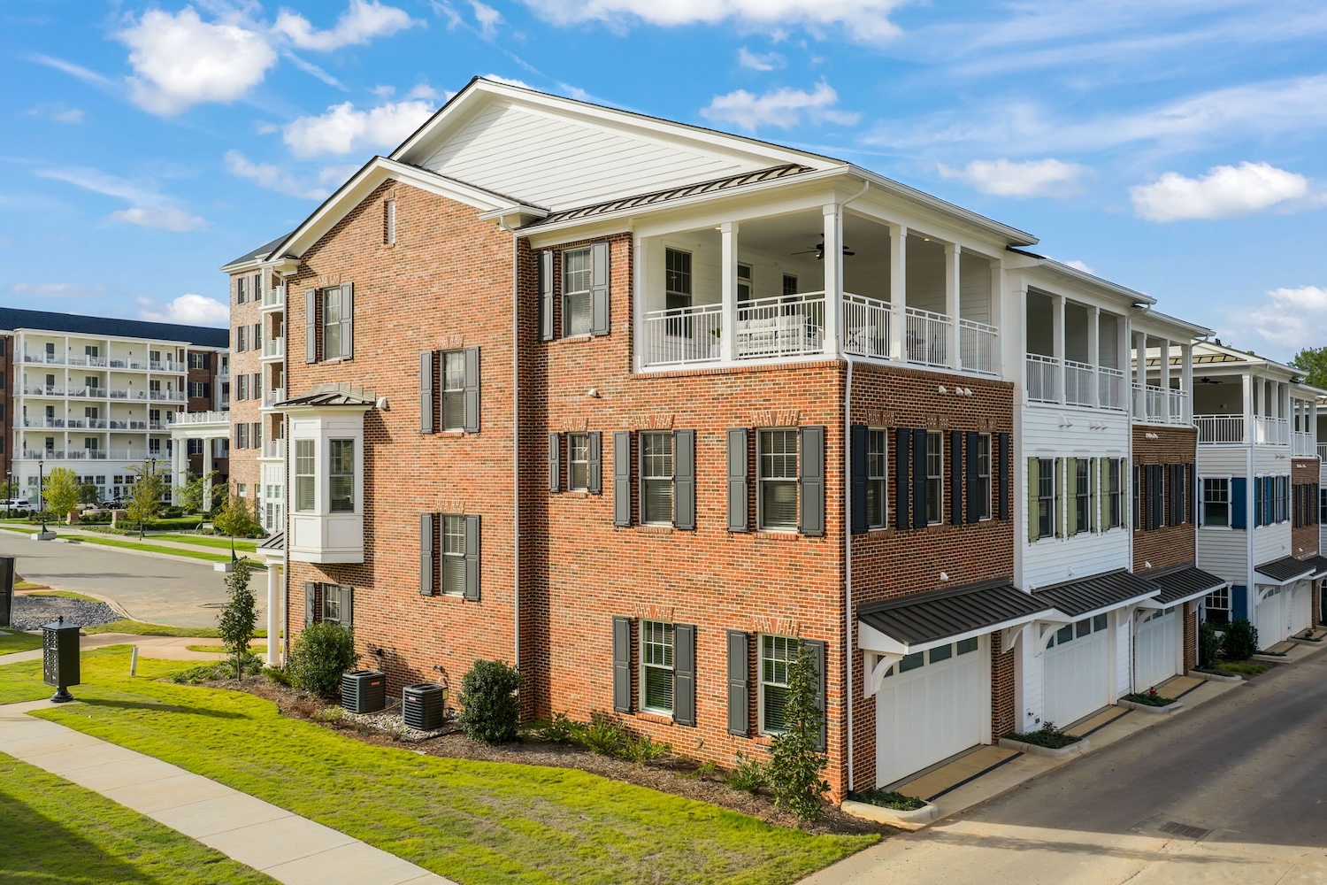 Angled exterior view