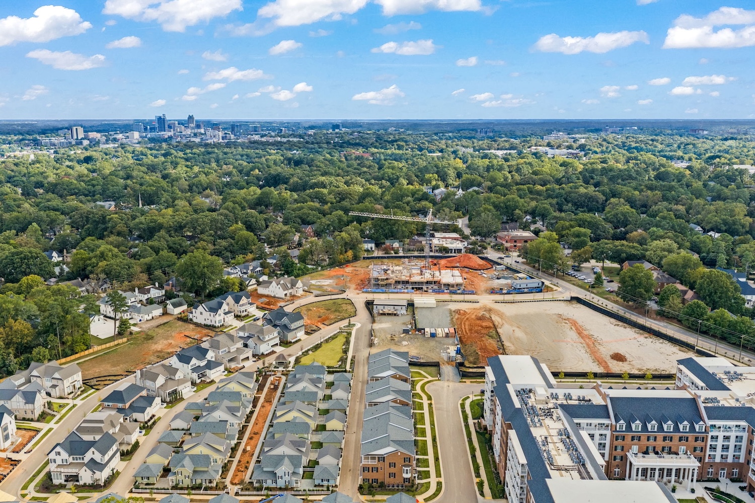 Community aerial view