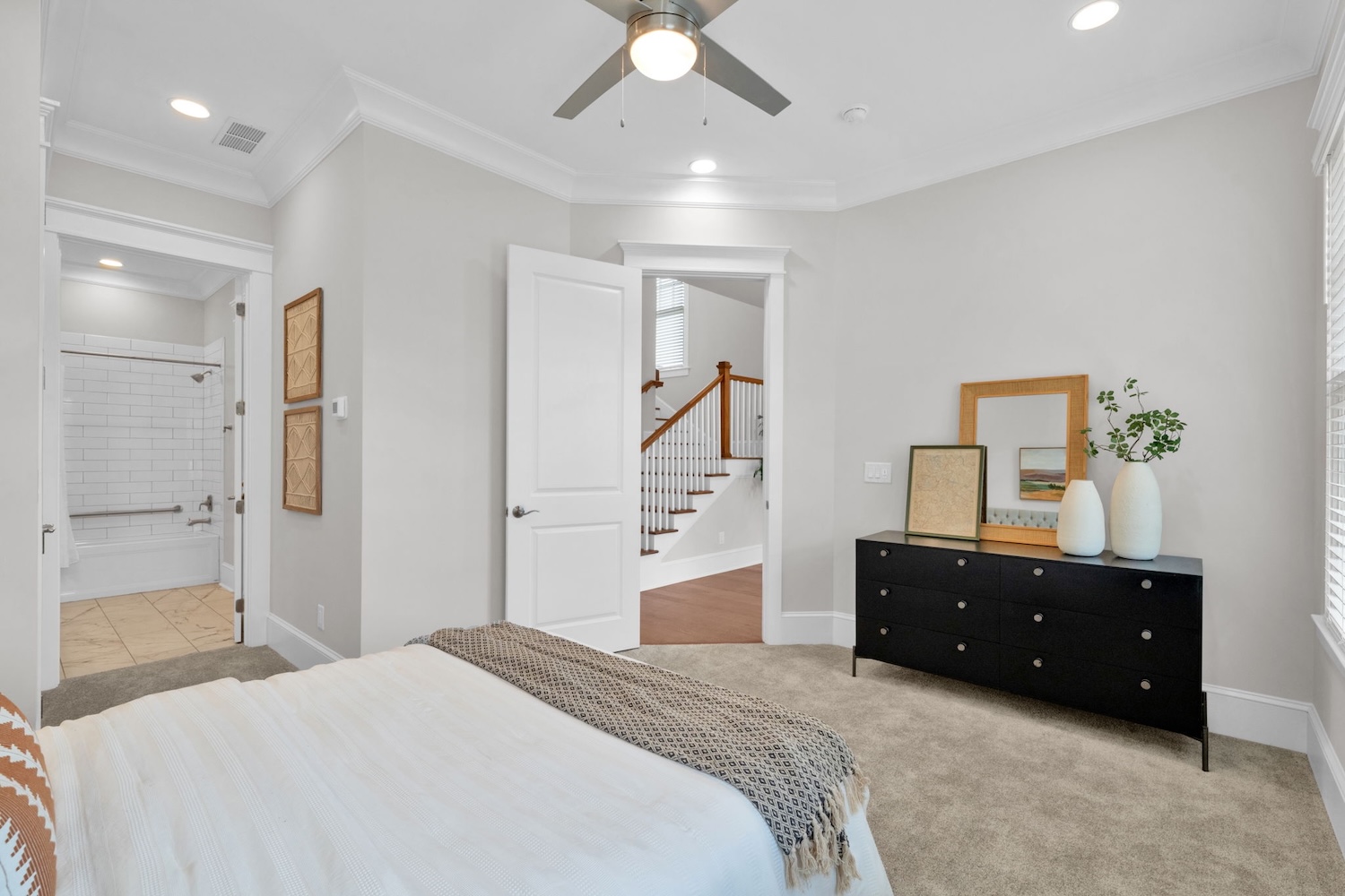 Bedroom view 2 with bathroom