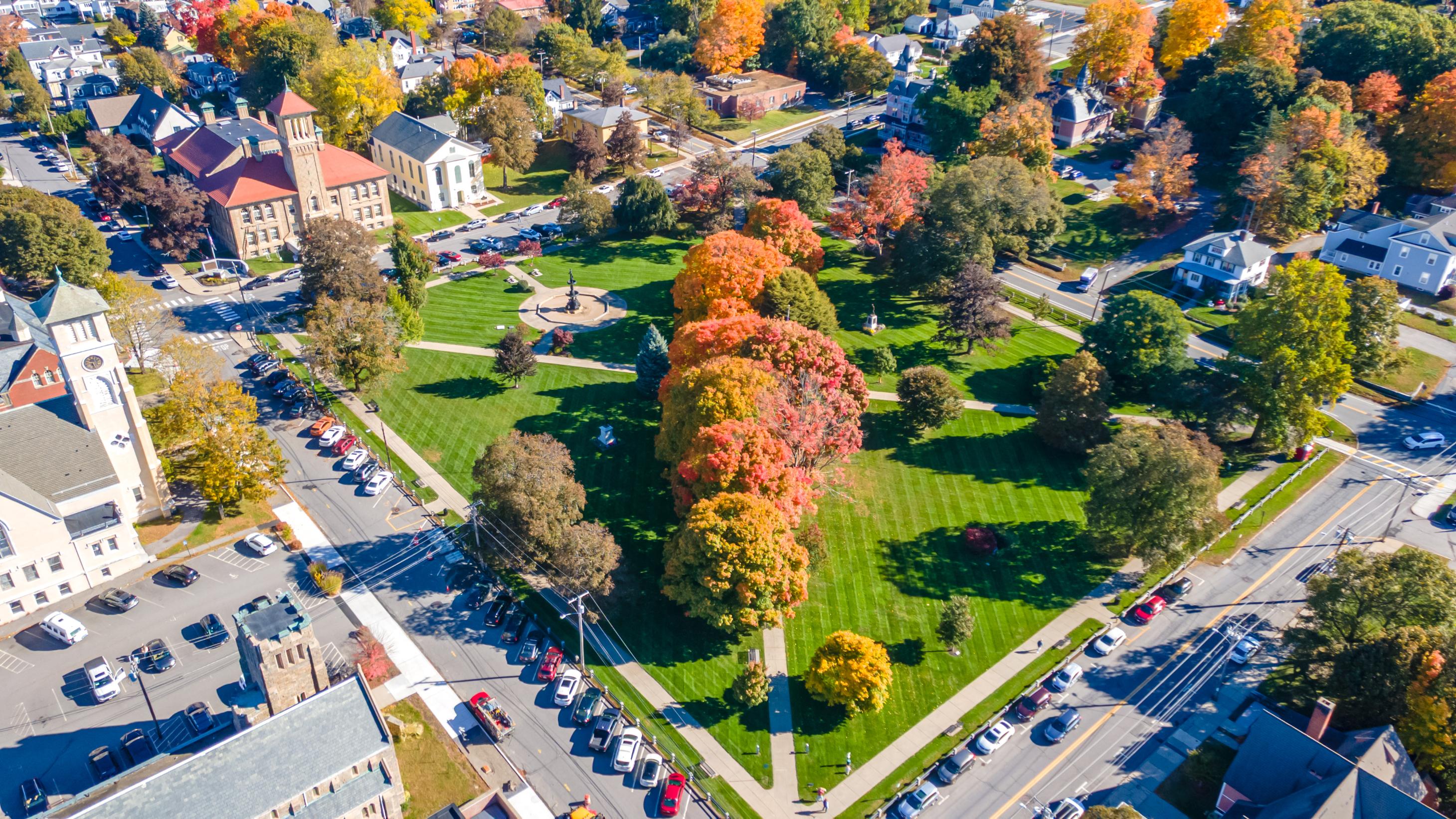 Downtown Clinton, Massachusetts