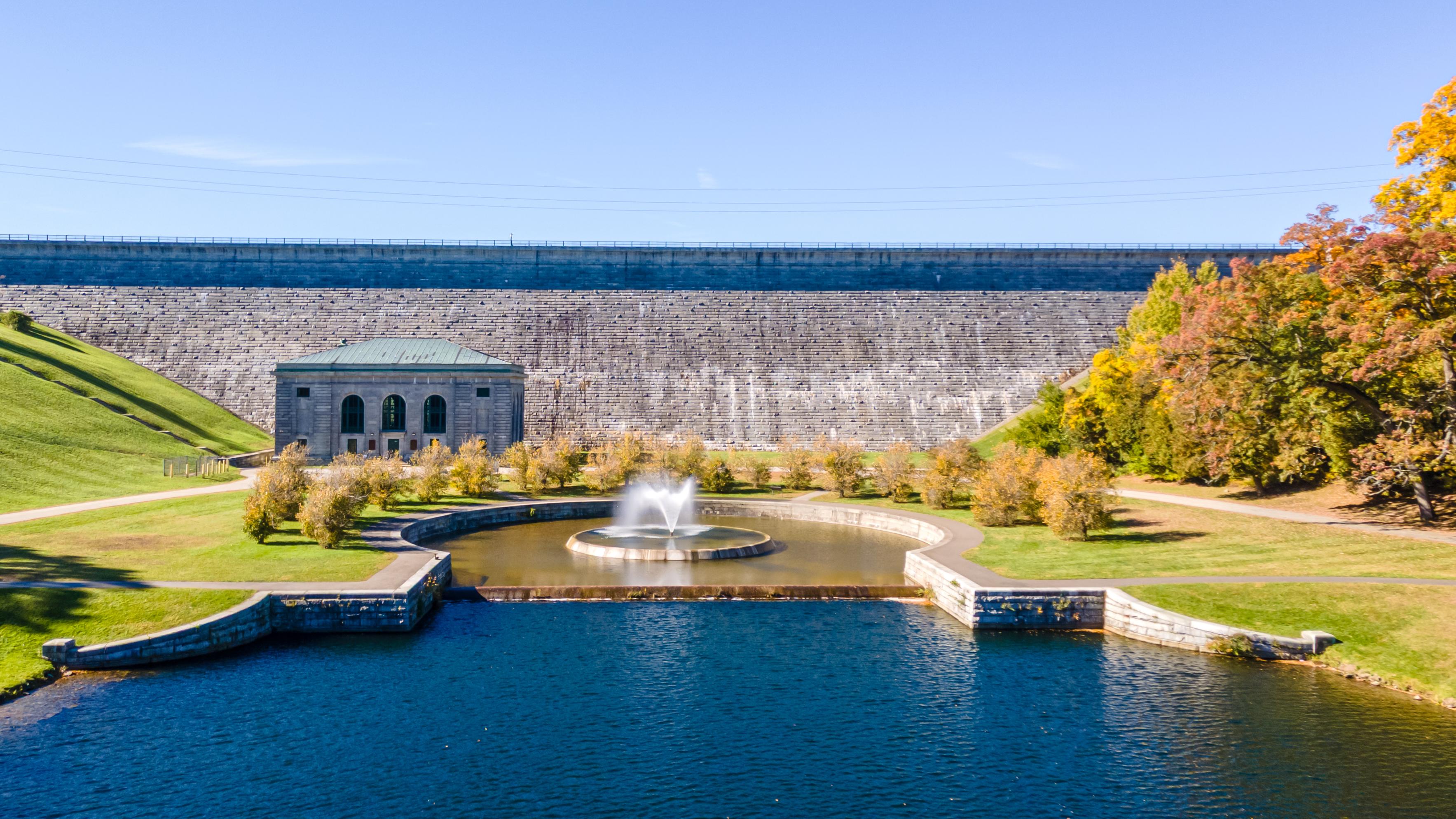 Wachusett Reservoir in Clinton, Massachusetts