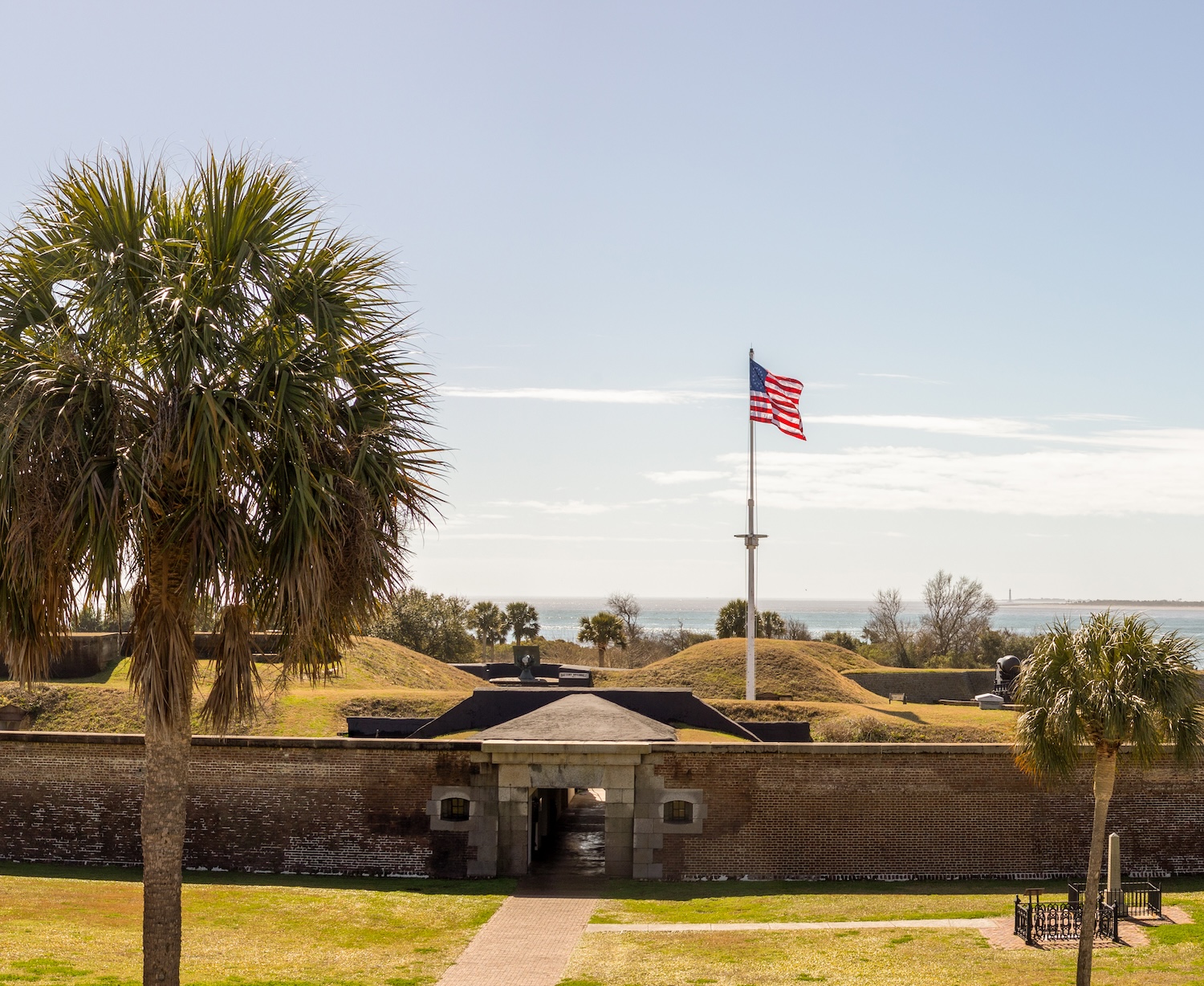 Fort Moultrie and historic sites on Sullivan's Island