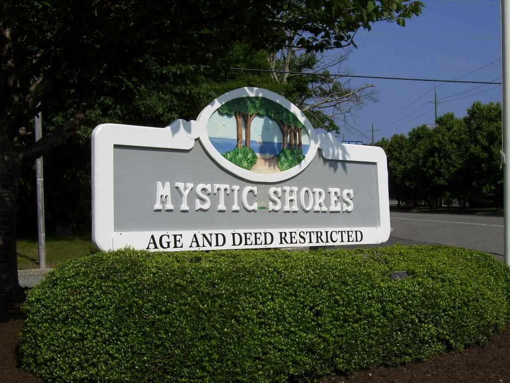 Mystic Shores Entrance