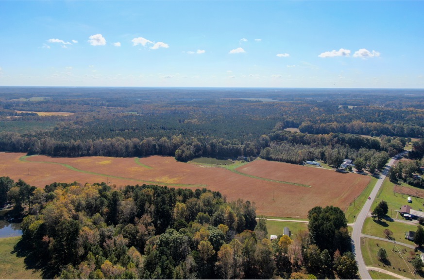 Open land in Granville County North Carolina