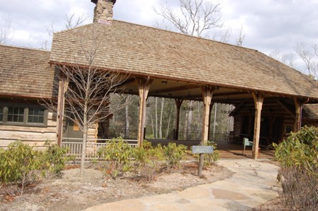 Mountaintop Golf and Lake Club Pavilion at the lake