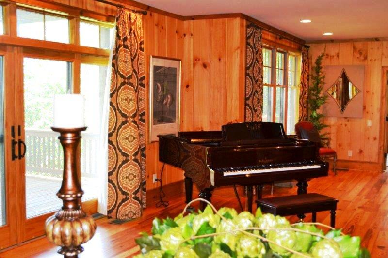 Entertain in the Lower Level by the Player Piano