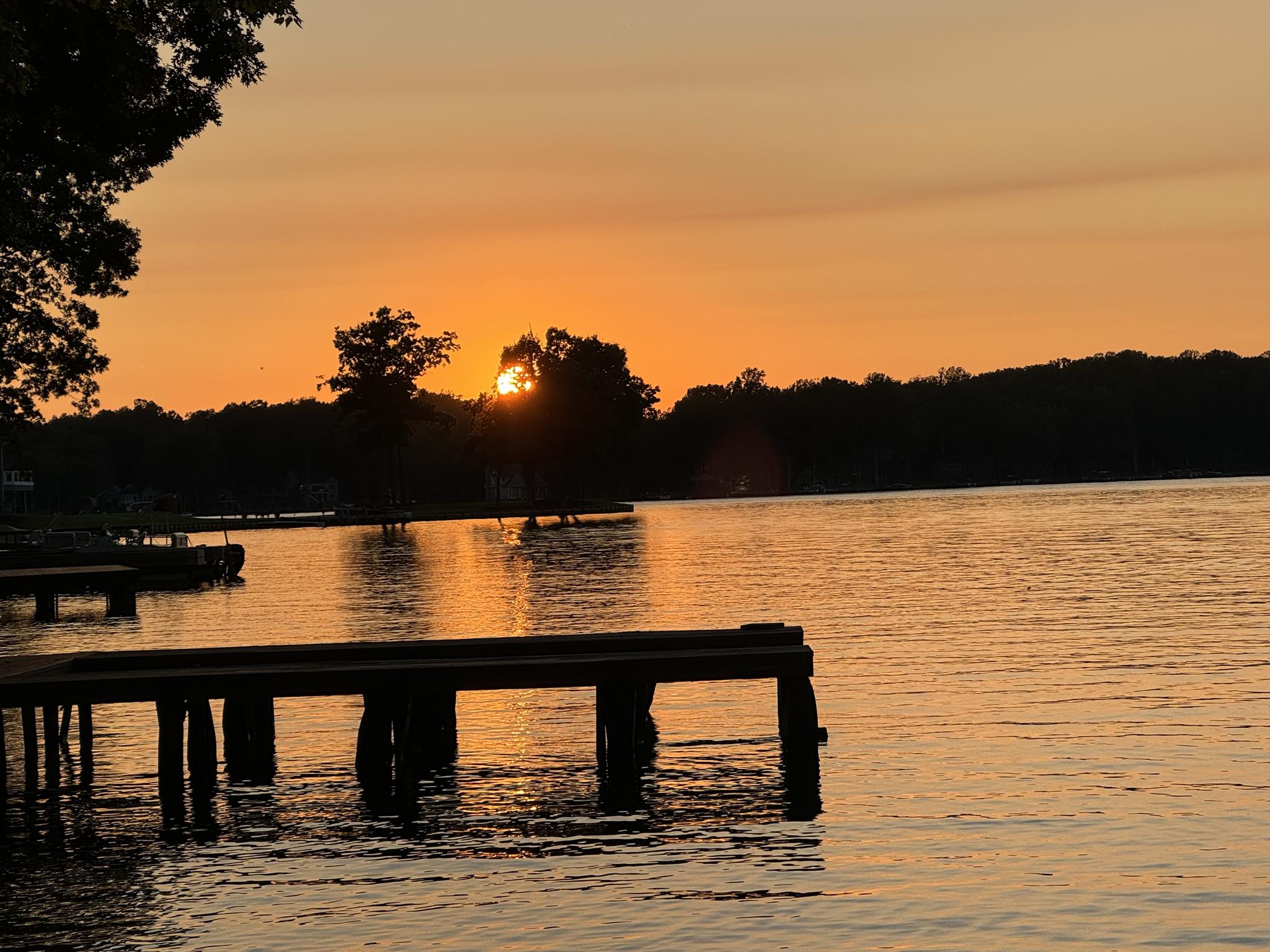 Sunset View from Dock