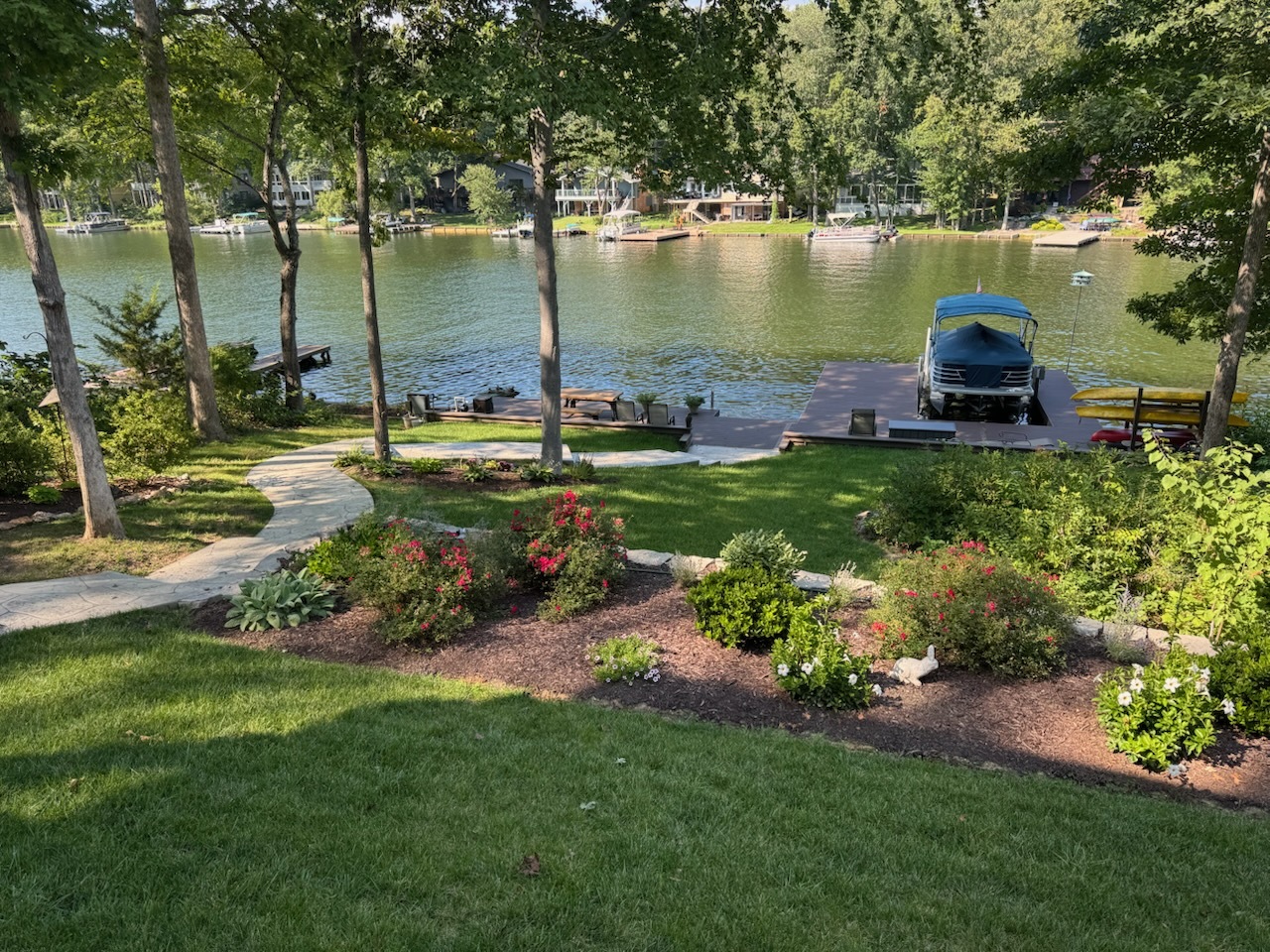 Lakeside Landscape Design & Waterfront Access