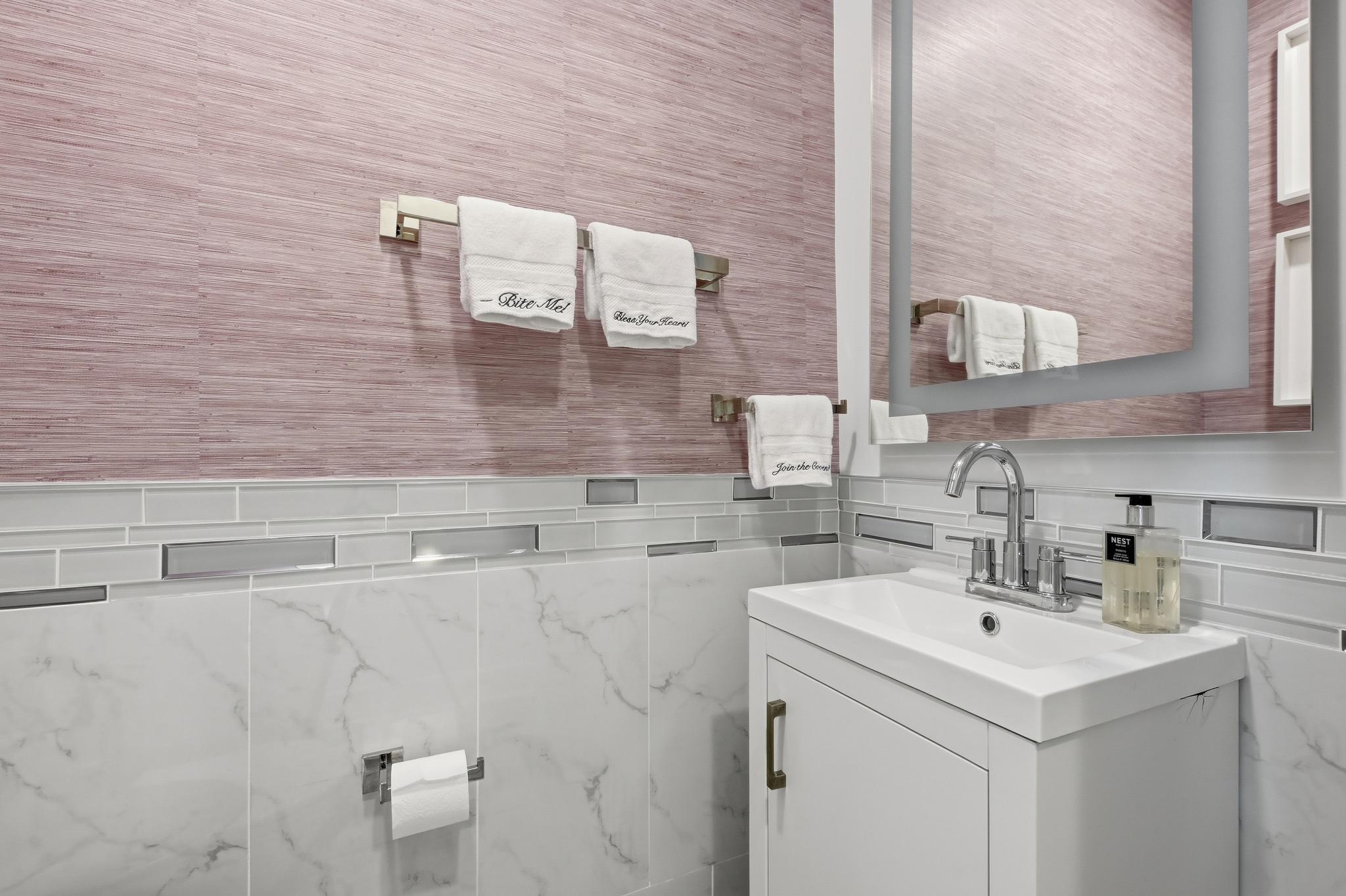 Unit 101 Powder Room