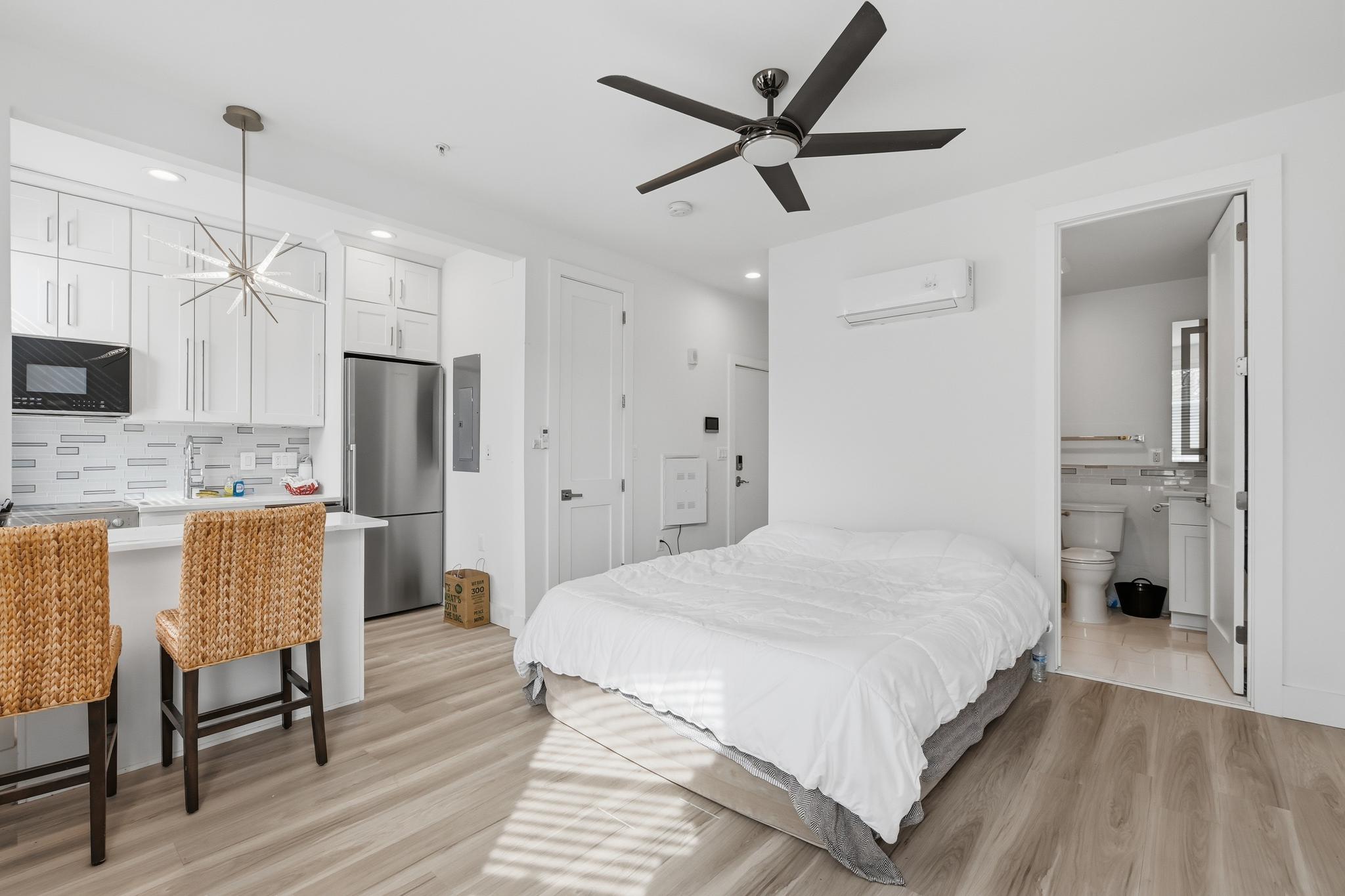 Unit 302 Studio & Kitchen View 