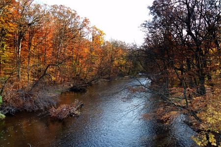 river in Bergen County, NJ