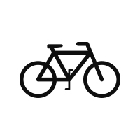 icon of a bicycle