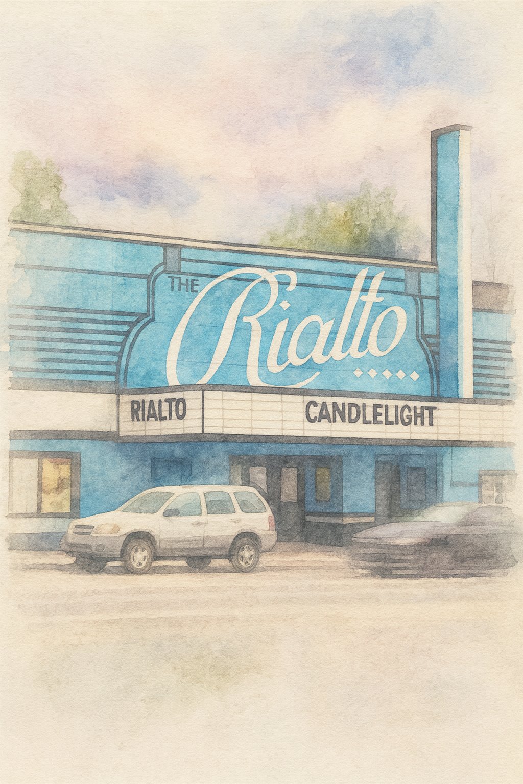 The Rialto Theater near Oberlin Preserve