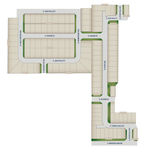 Ashton Estates Plat Map