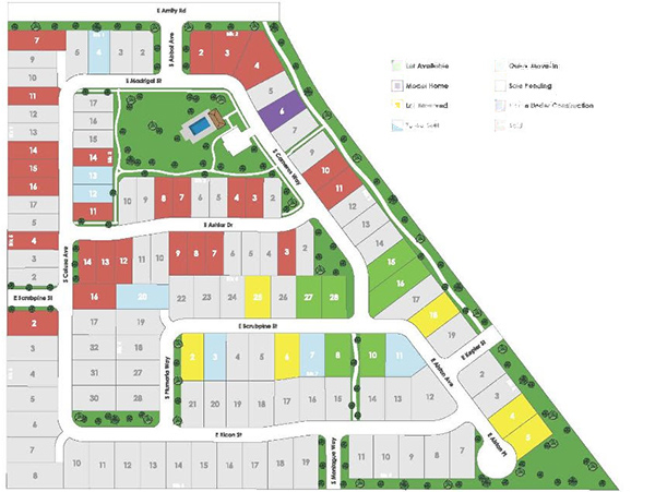 Calistoga Plat Map