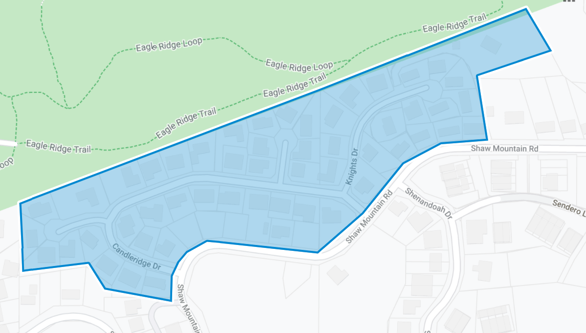 Candleridge Plat Map