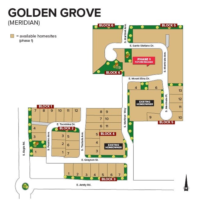 Goldengrover Plat Map