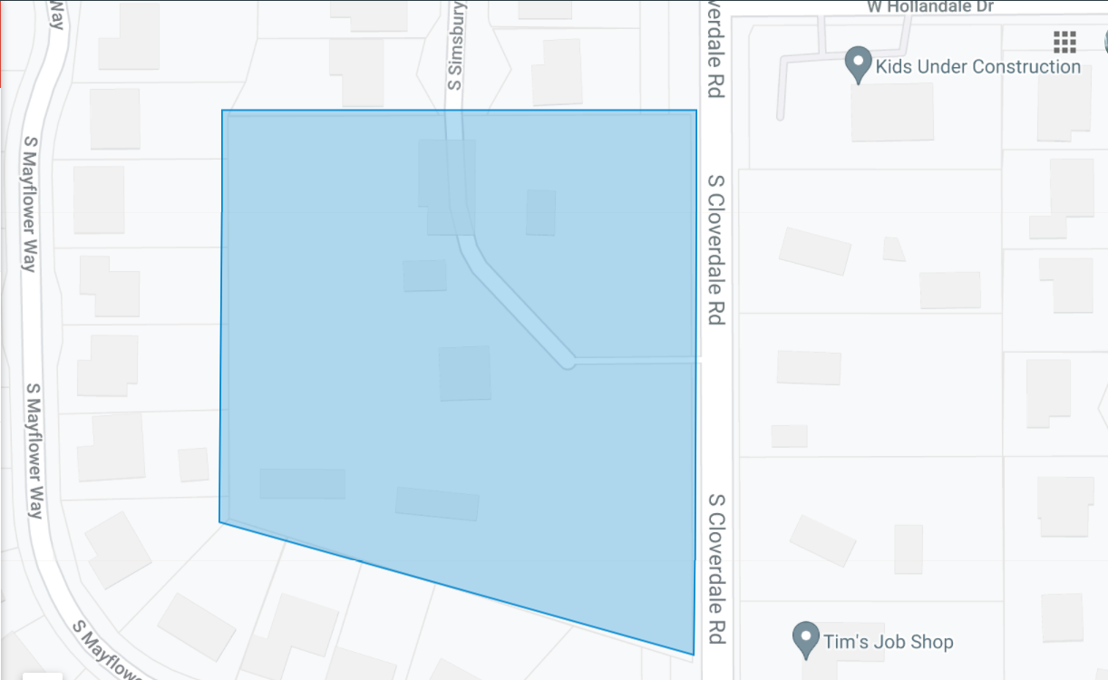 Graywood Estates Plat Map