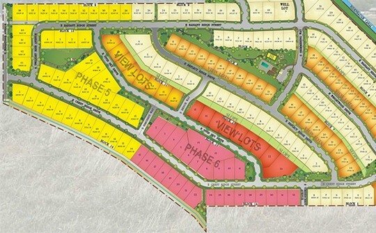 Reflection Ridge Plat Map