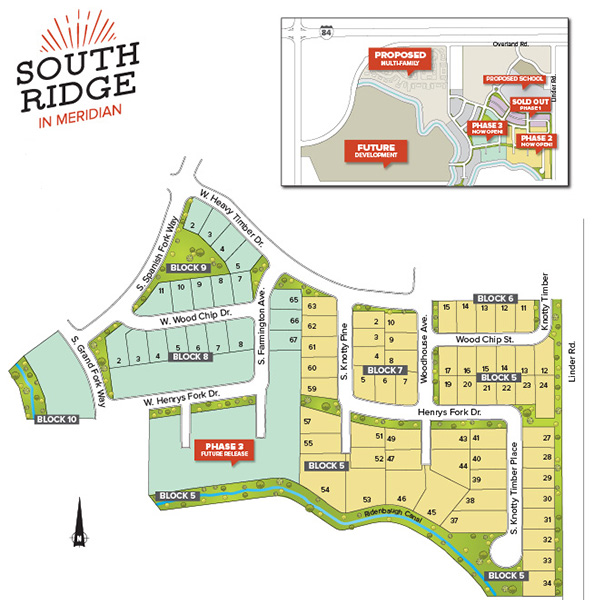 Southridge Plat Map