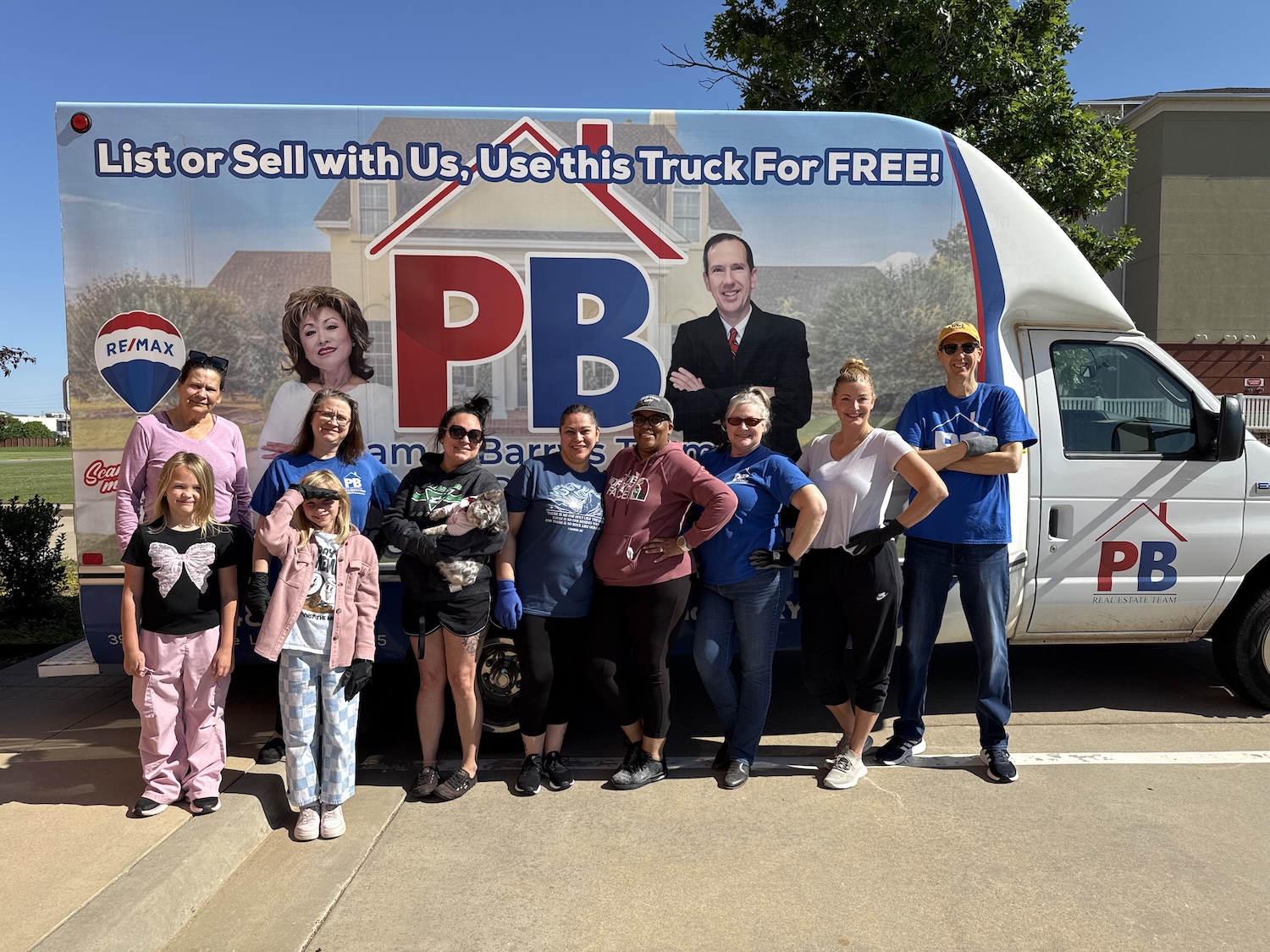 Pam and Barry's Team participating in Spirit of Survival in Lawton Oklahoma