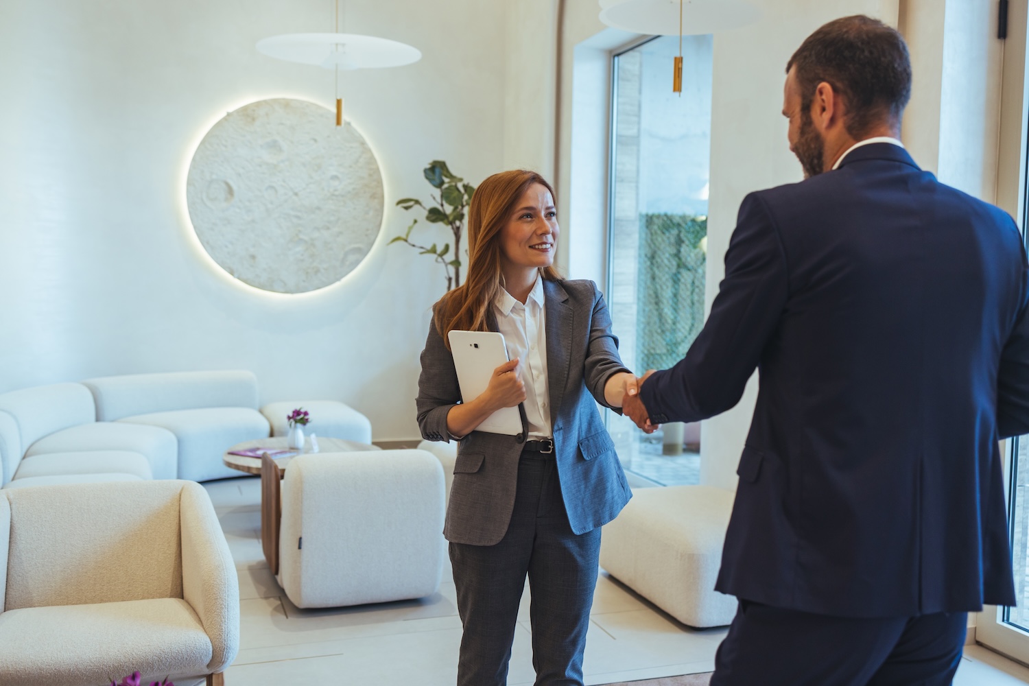 Lawton Oklahoma homebuyers discussing a real estate offer and negotiation strategy