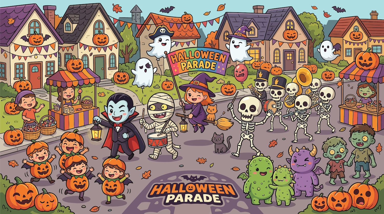 Port Liberte Halloween Parade