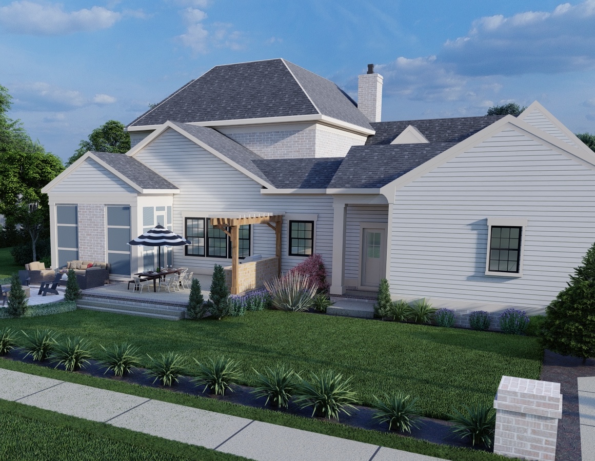exterior of a woodhaven home