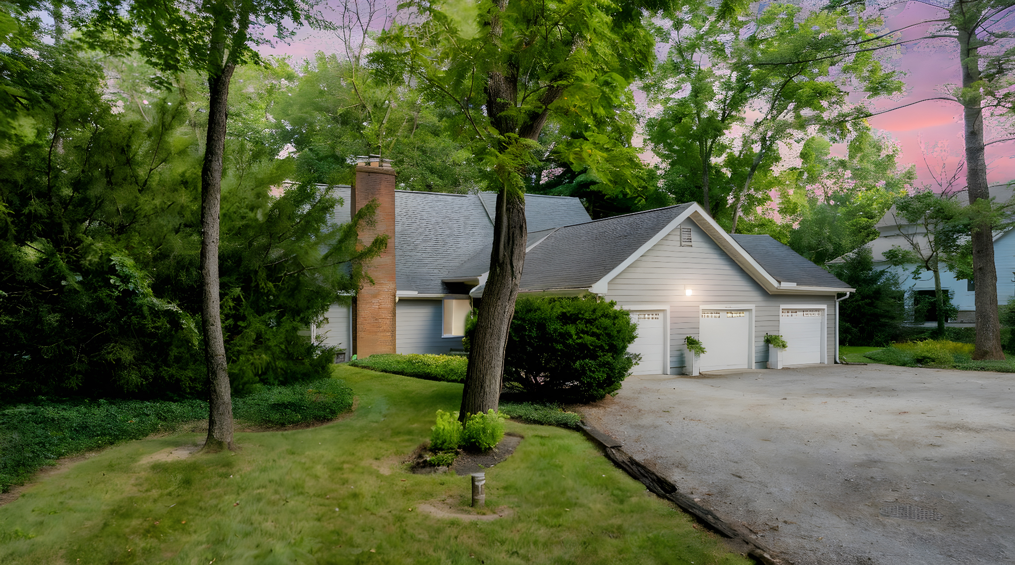 Front Exterior Twilight