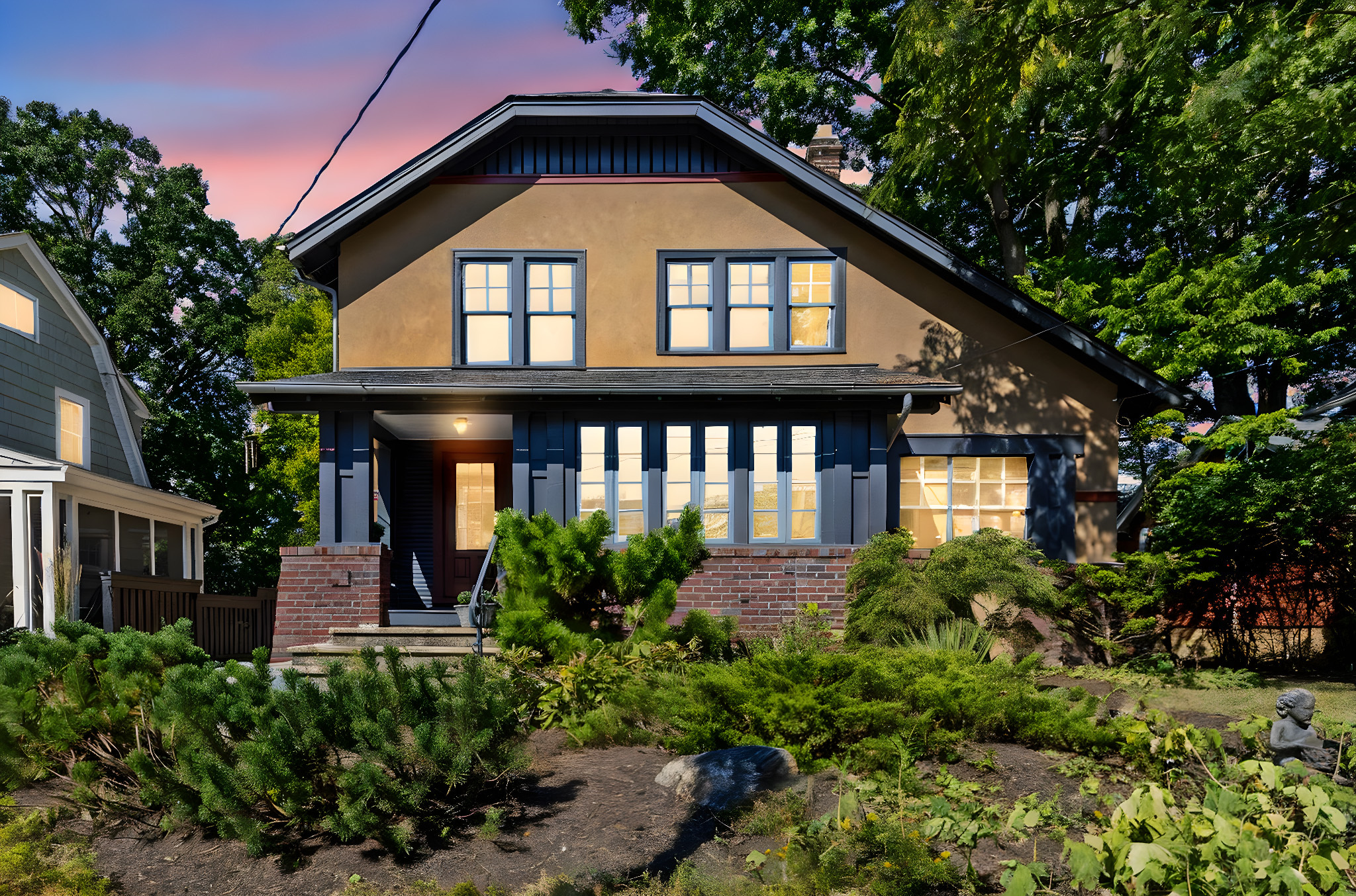 Exterior Front Twilight