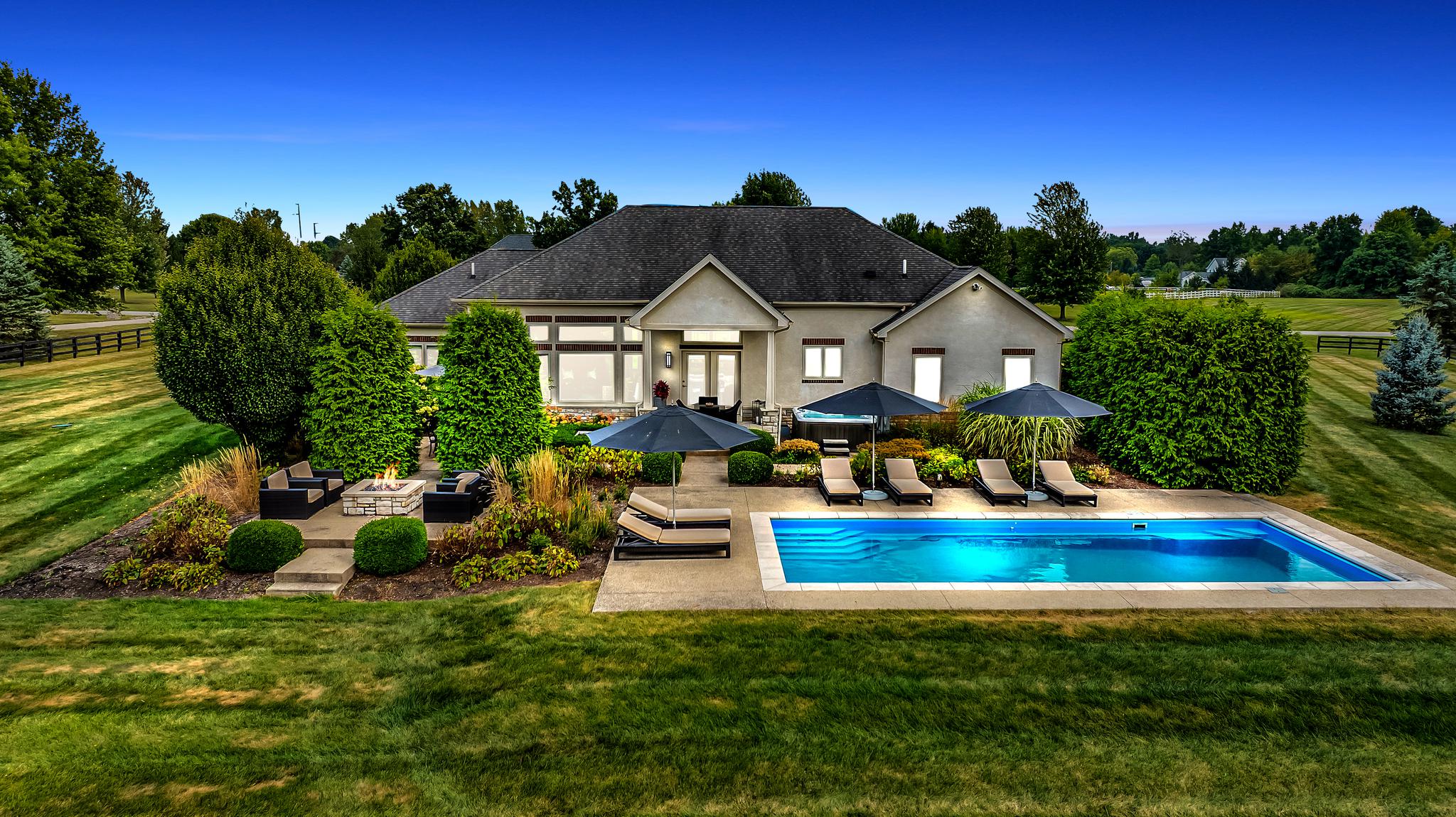 Exterior Back Twilight