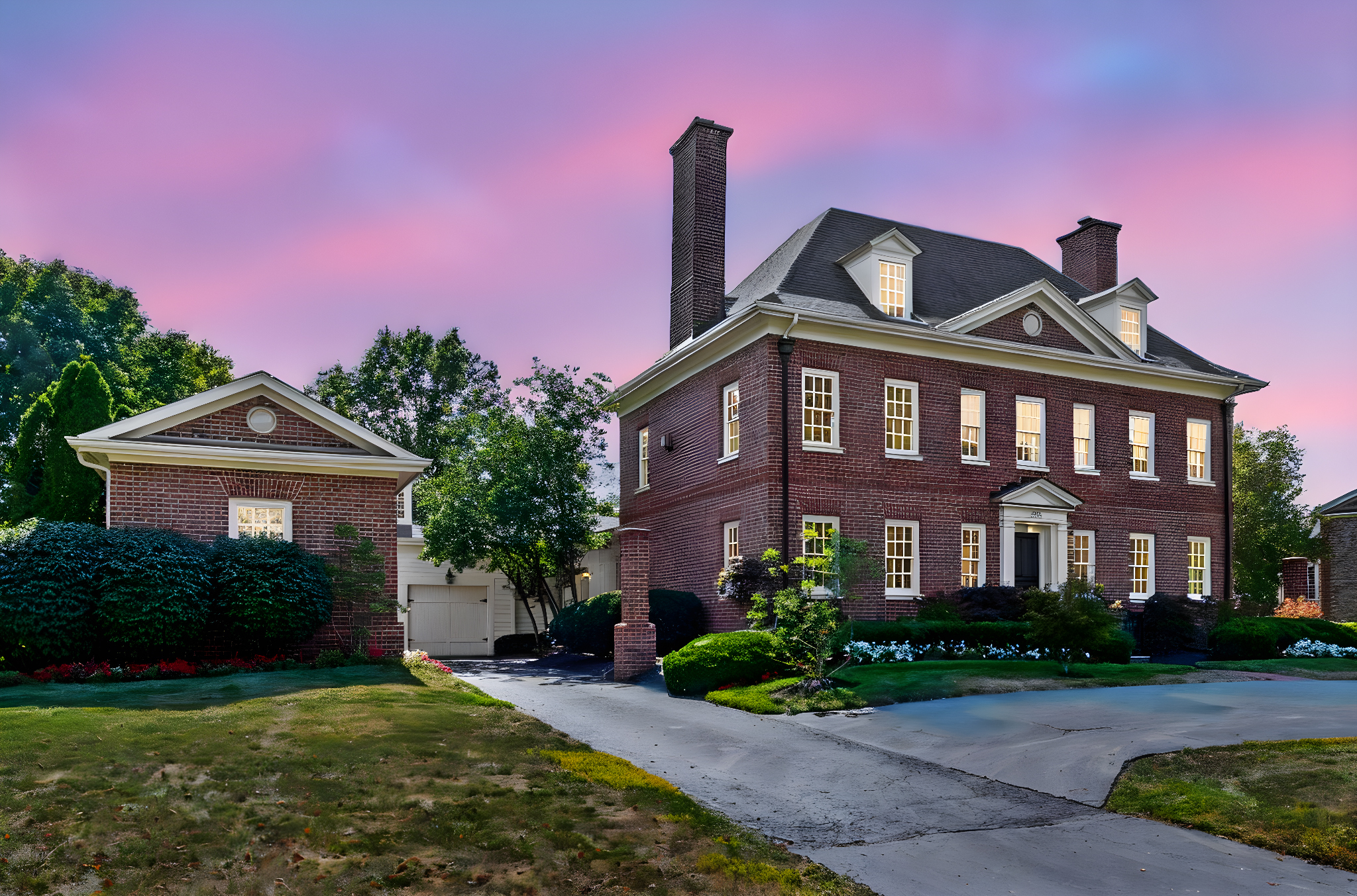 Front Exterior Twilight