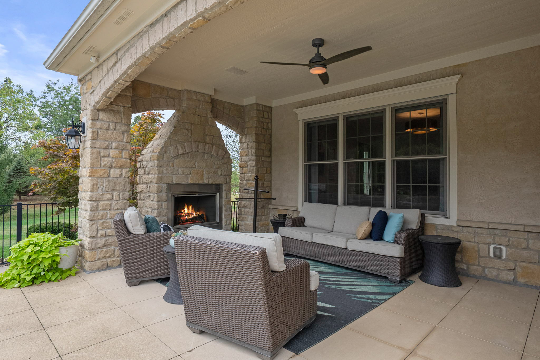 Covered Back Porch