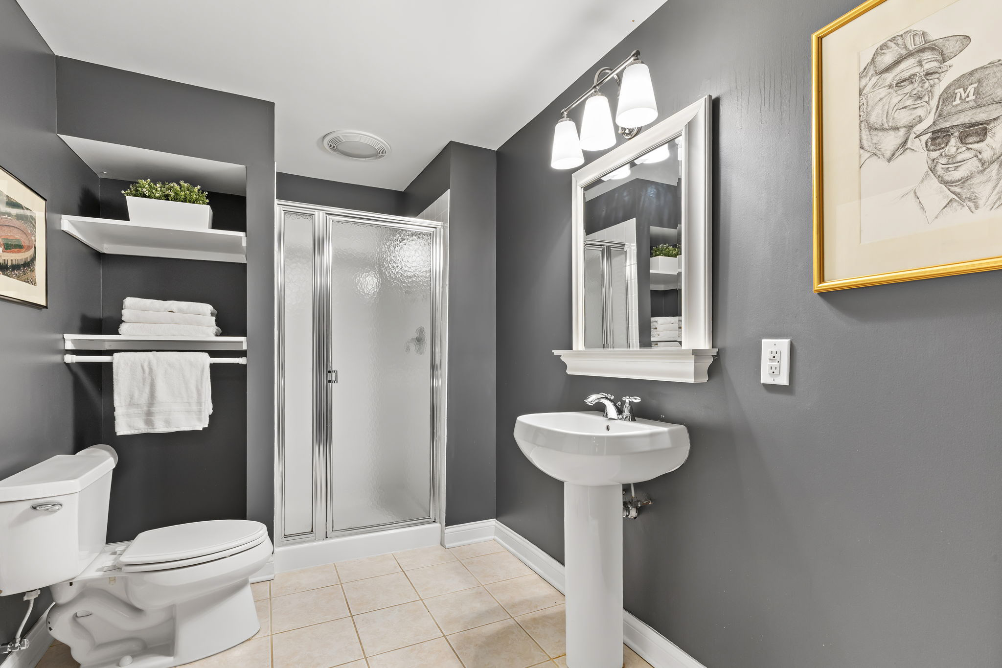 Lower Level Full Bathroom 3