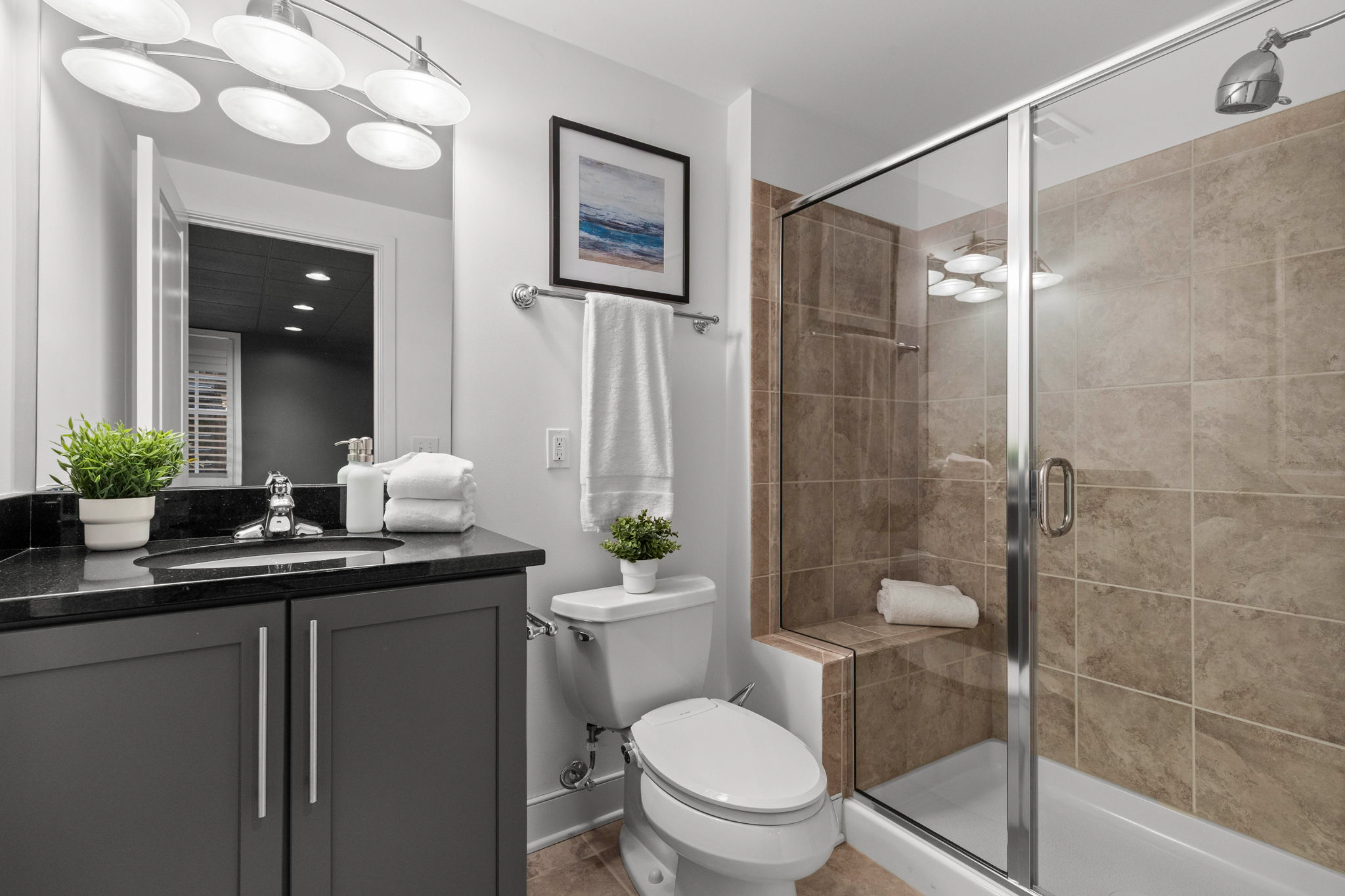 Lower Level Full Bathroom