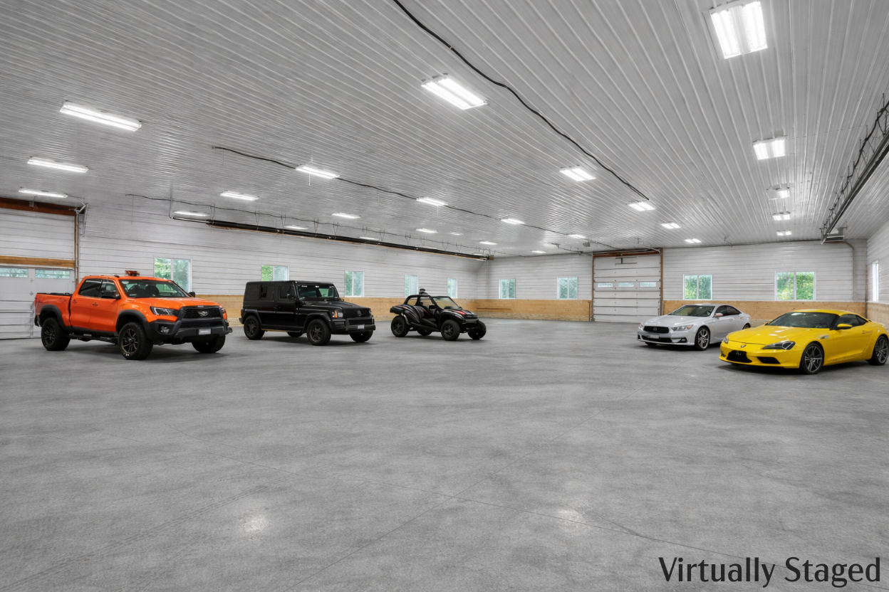 Arena (Virtually Staged Car Barn)