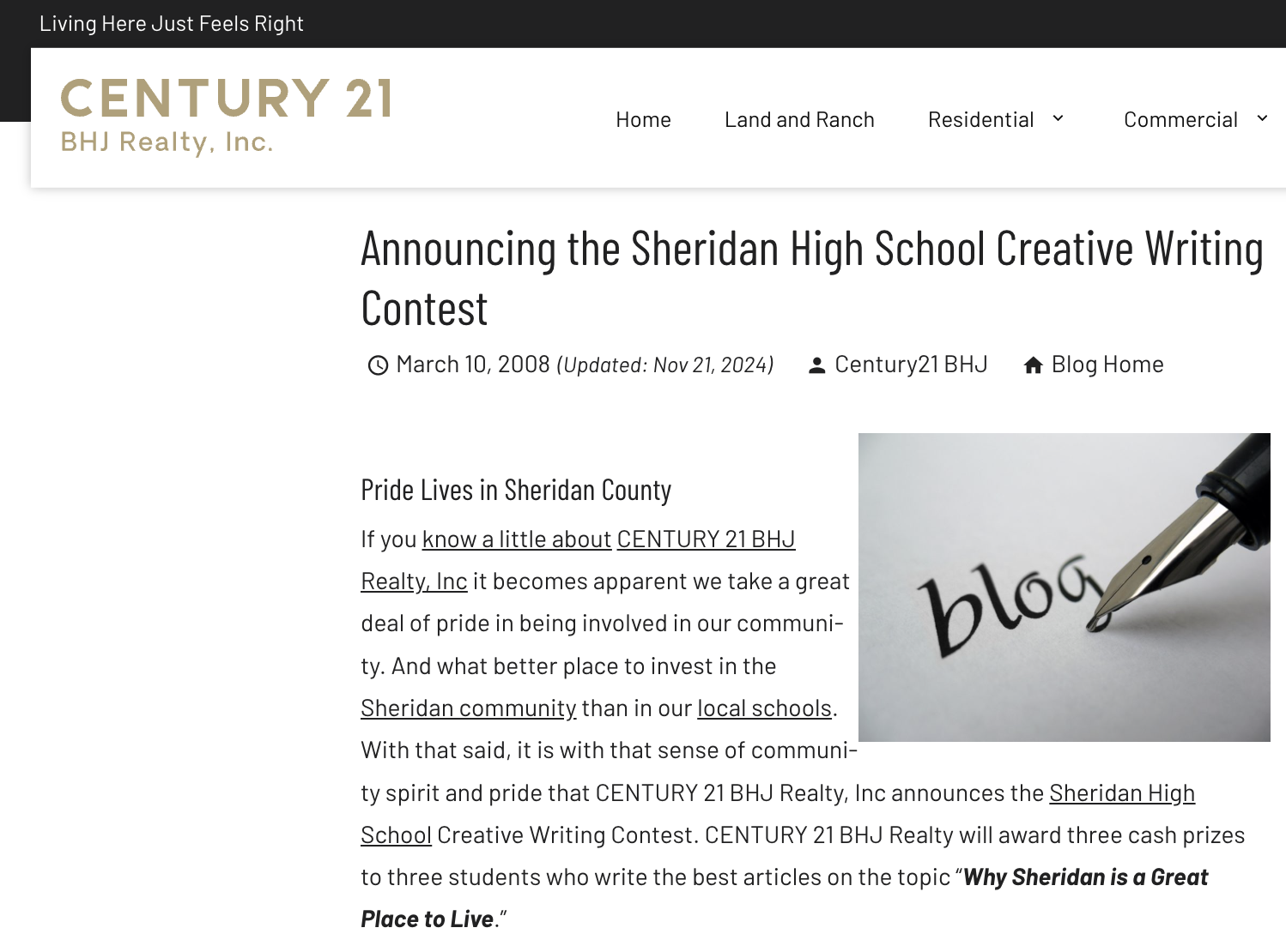 century-21-bhj-sheridan-wy-creative-writing-contest