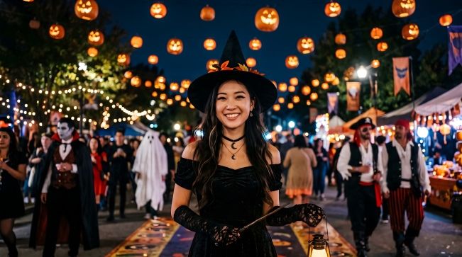 Witches Walk in Historic Downtown Venice