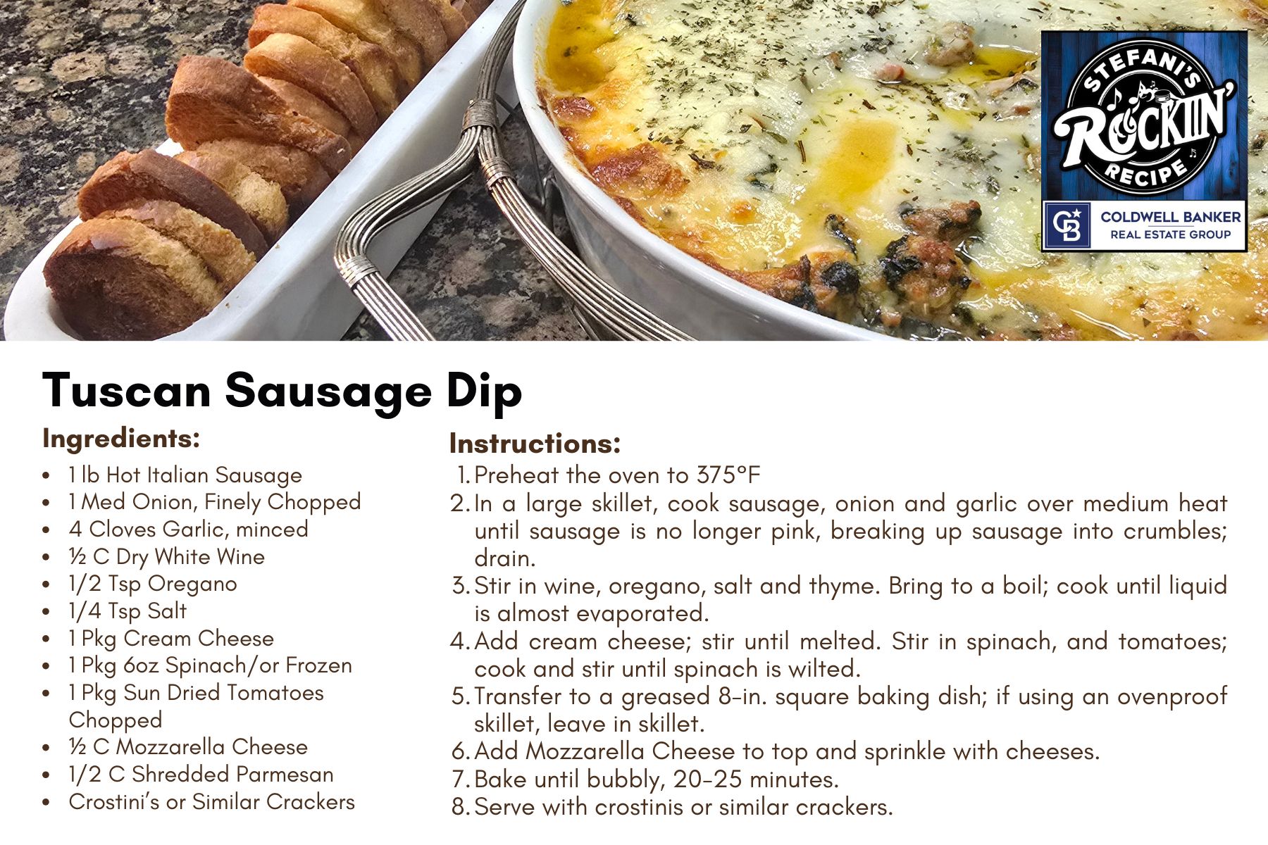 Stefani's Rockin Recipe Cards