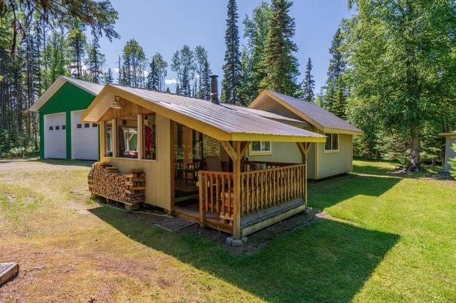 Exceptional Bowron Lake Wilderness Retreat – Cabin, Storage, Sauna & Build-Ready Lot , British Columbia 