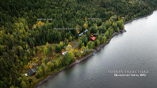 Northern Lights Lodge — Where “Once in a Lifetime Happens Every Day “WILD TROUT, NEVER CAUGHT BEFORE!” 5921 Cedar Creek Road, British Columbia V0L 1N0