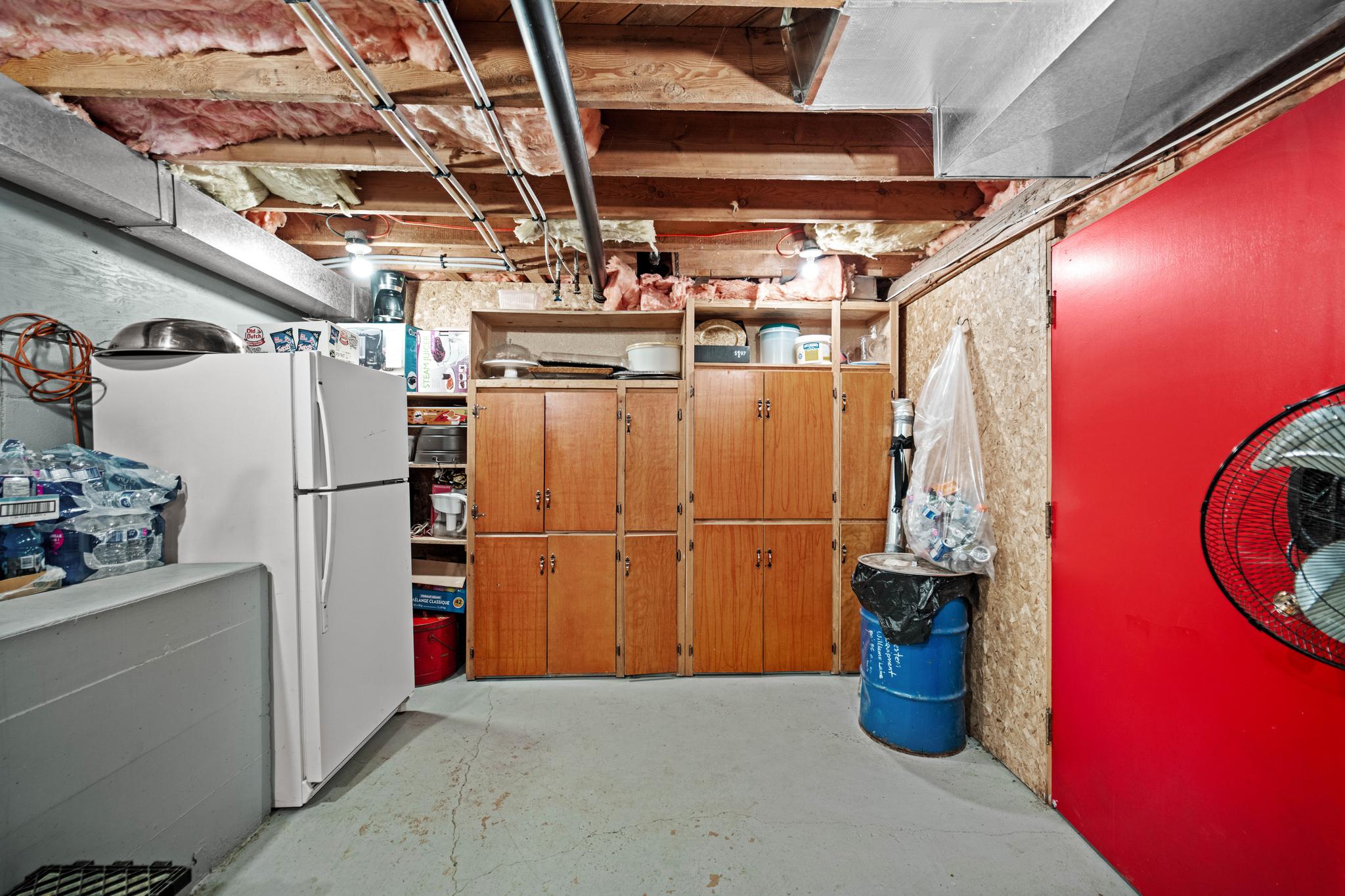 Storage Inside the Lodge