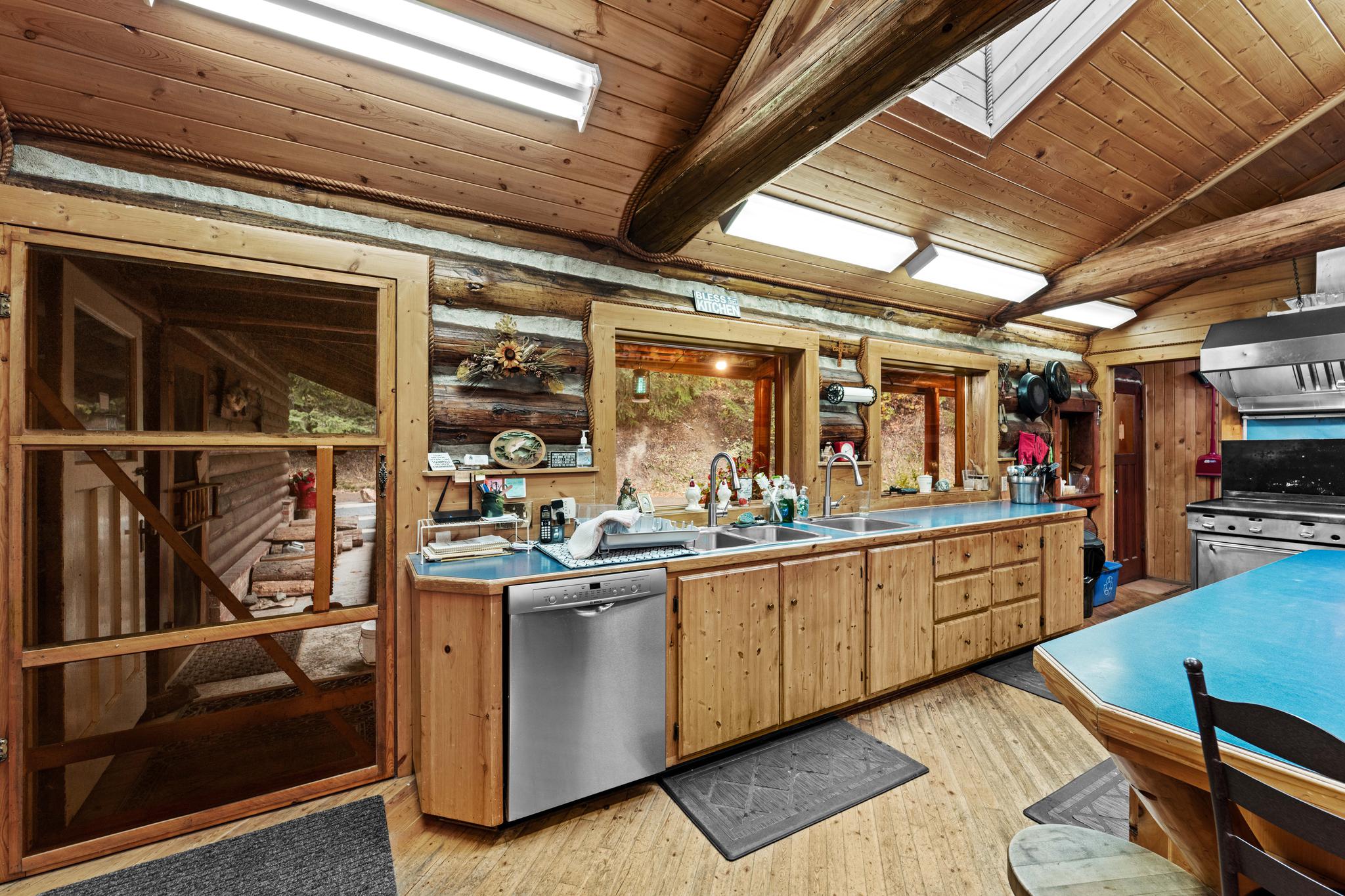 Commercial Kitchen Inside the Lodge