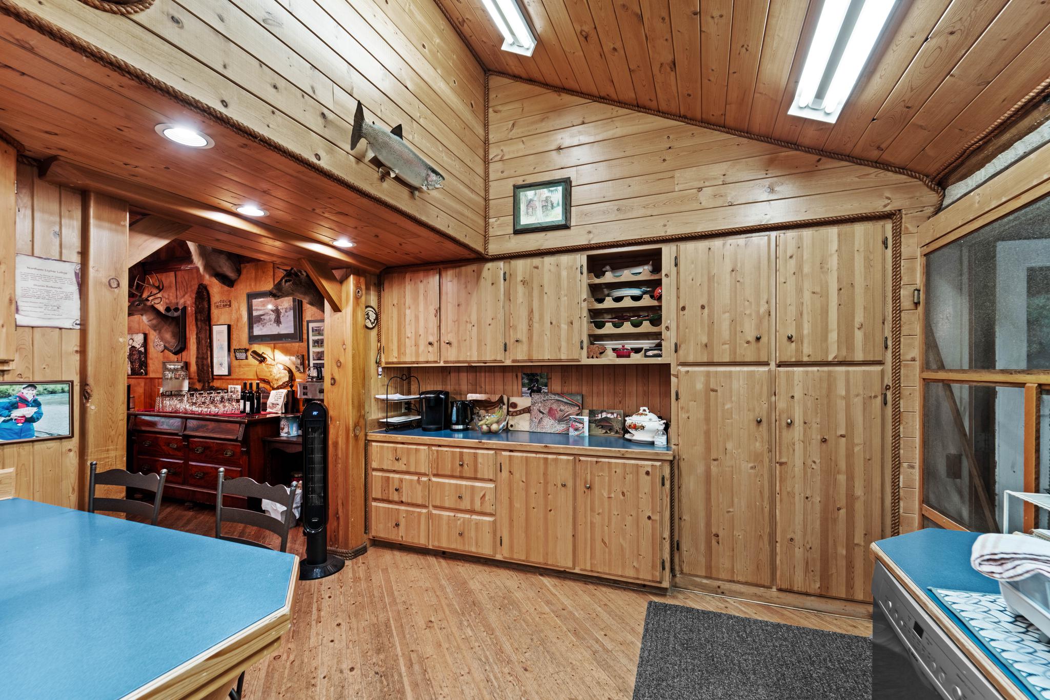 Commercial Kitchen Inside the Lodge
