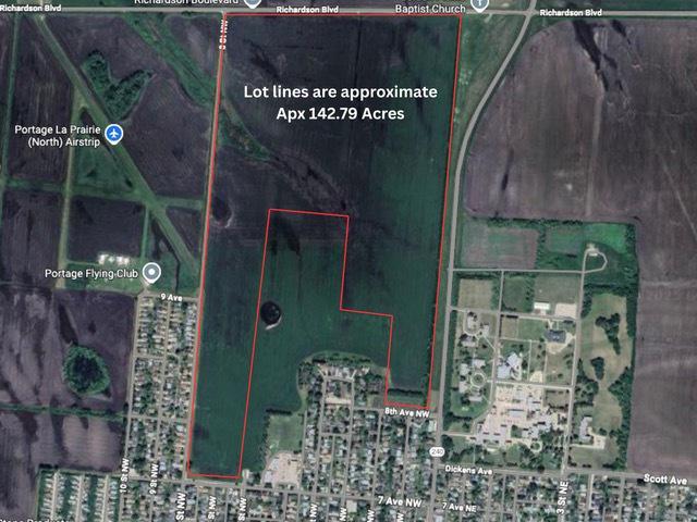 Invest, Develop, or Land Bank – Expansive 142-Acre Opportunity in Portage la Prairie , Manitoba R1N 3B7