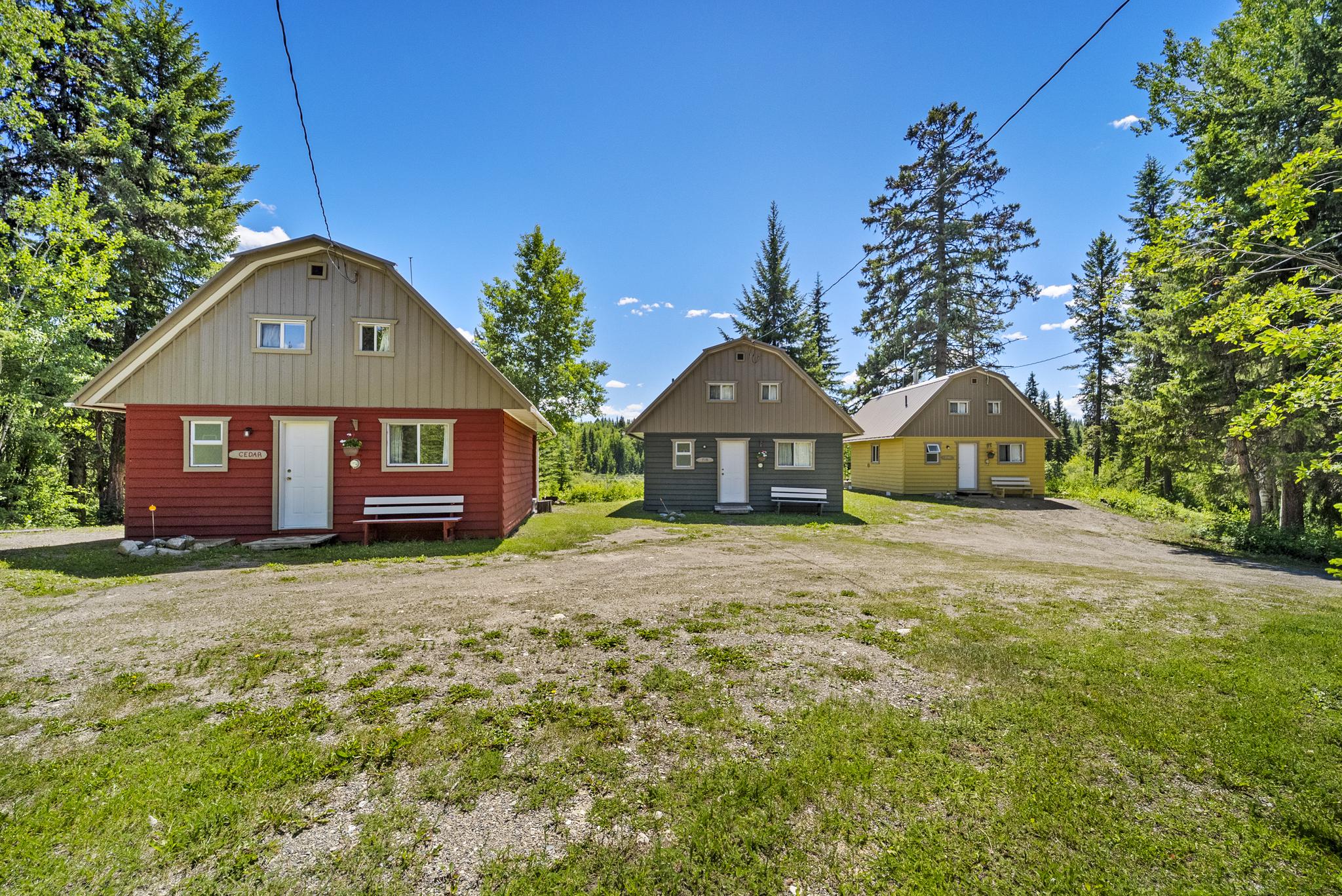 Three Guest Cabins