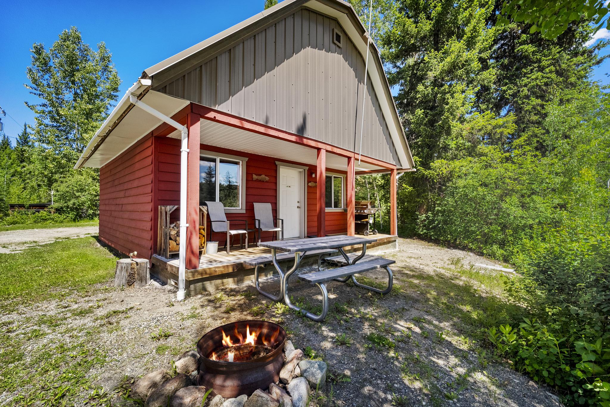 Three Guest Cabins