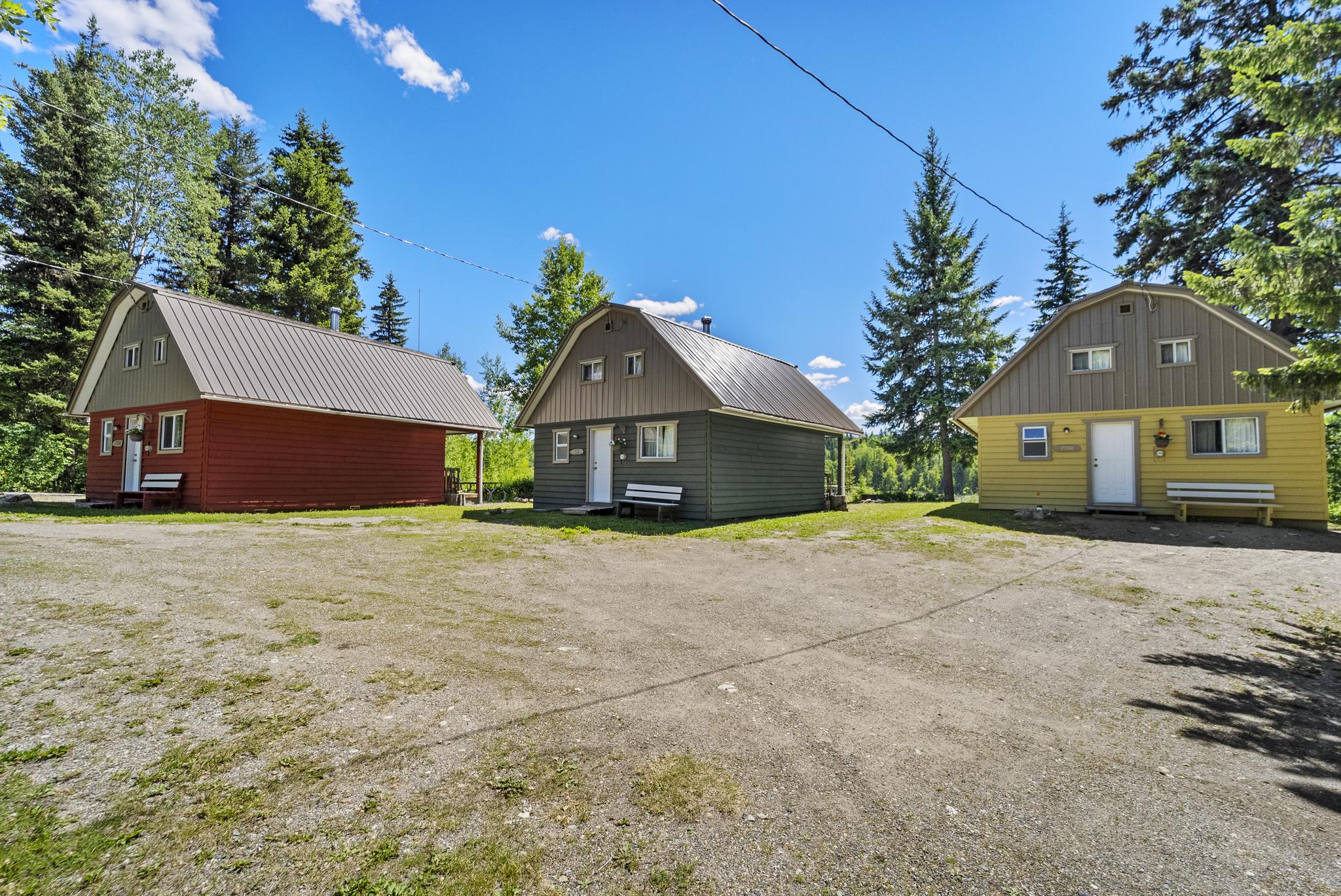 Three Guest Cabins