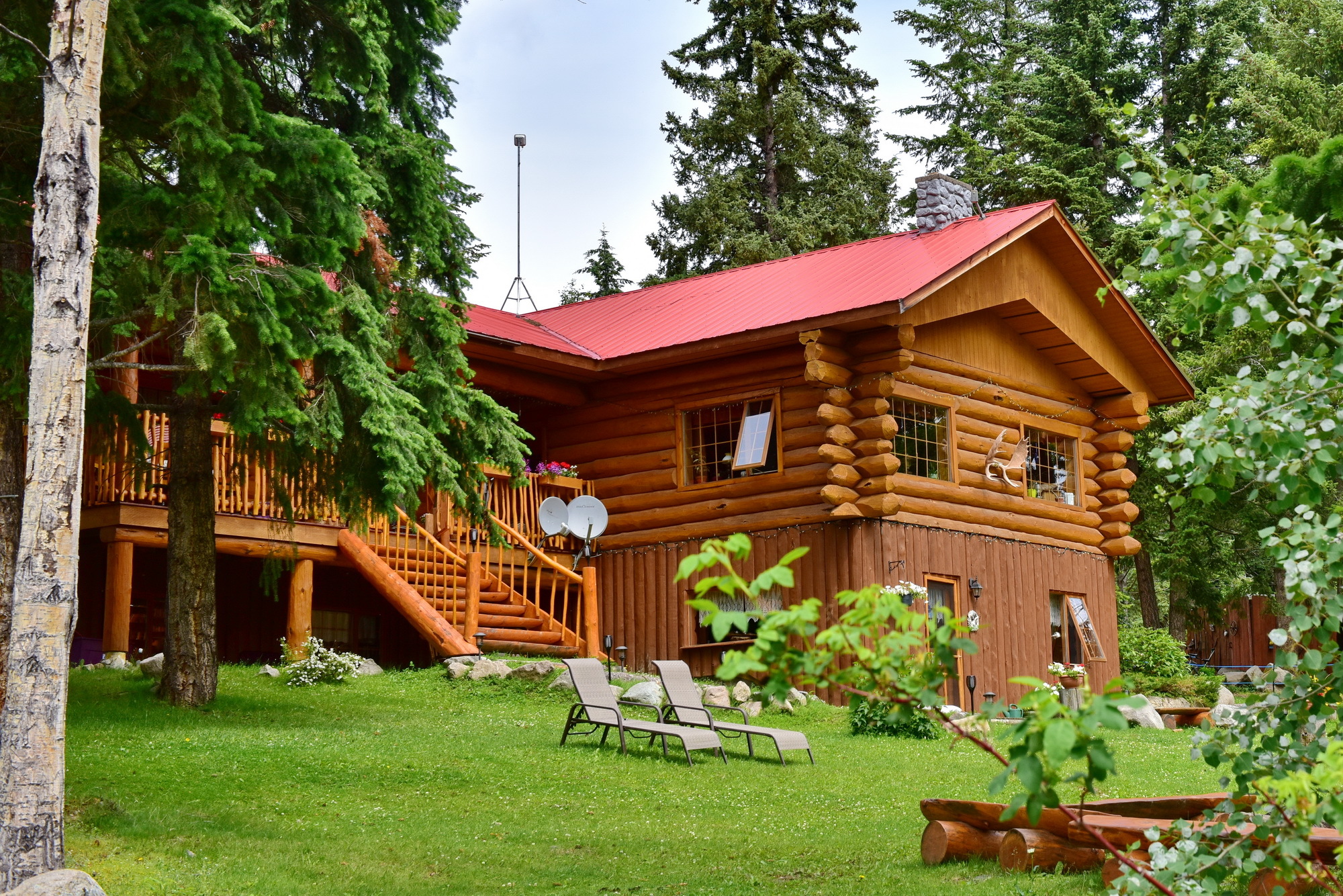 100 Mile House, BC, Beaver Guest Ranch on Cariboo Chalet Road