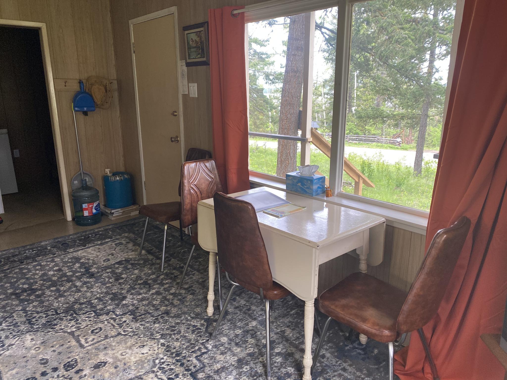 Affordable Green Lake Living Cabin on 0.69 acres in the South Cariboo. Lake across the road.
